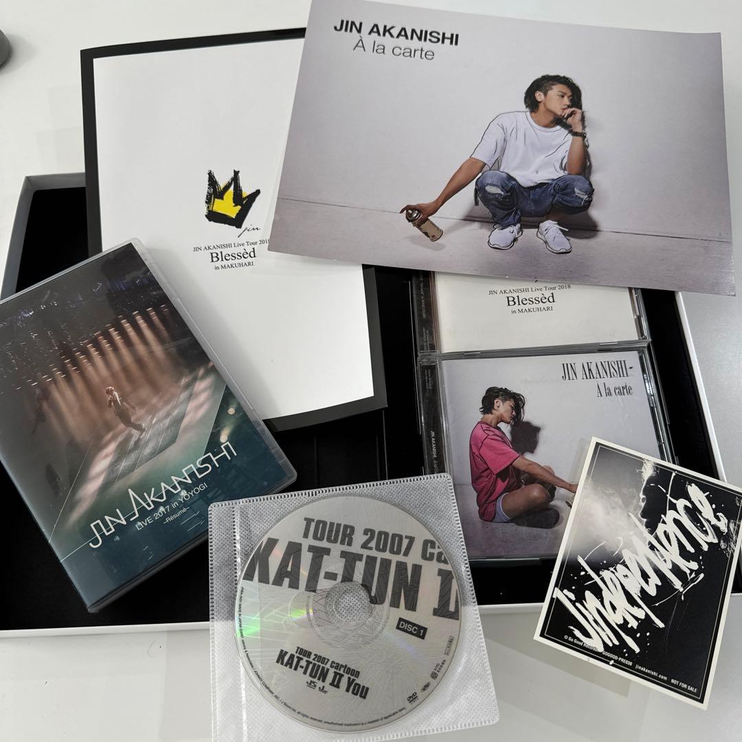 JIN AKANISHI⭐️ 赤西仁 A la carte CD・DVDセット