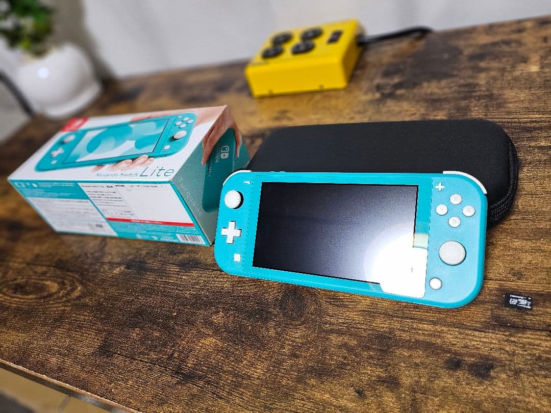 『セット売り』Nintendo Switch Lite ターコイズ+ソフト１本
