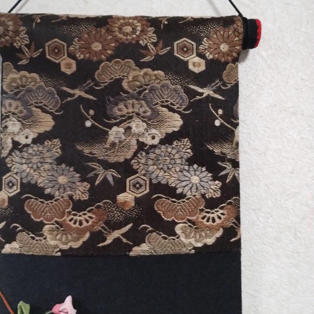 すがいとのお雛様のタペストリー・押し絵・古布・縮緬細工・ハンドメイド（1）