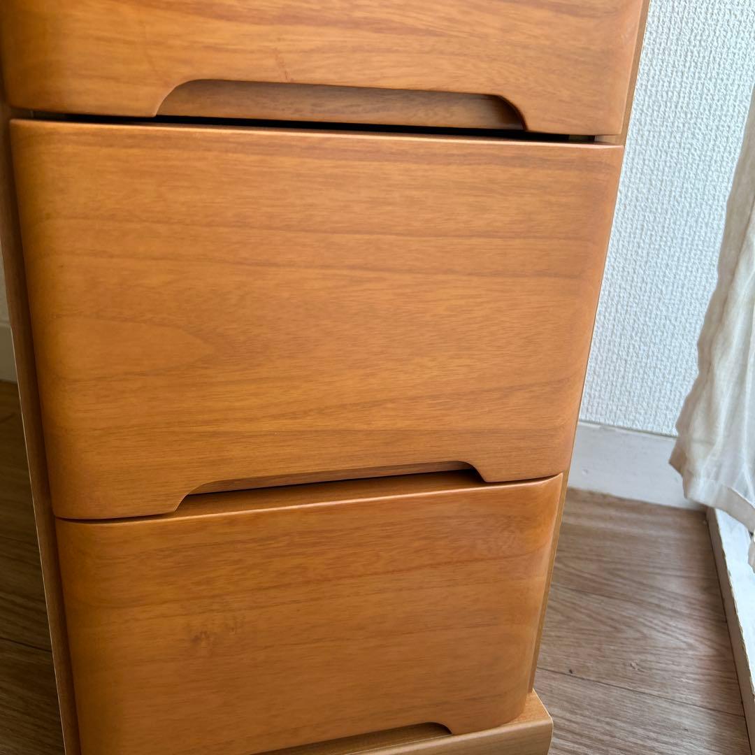 新品　未使用　3段チェスト　刑務所作業