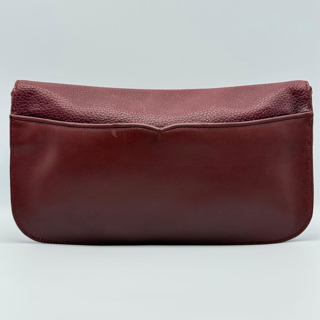 ✨美品✨カルティエ マストライン ボルドー クラッチバッグ 保存袋付 レディース