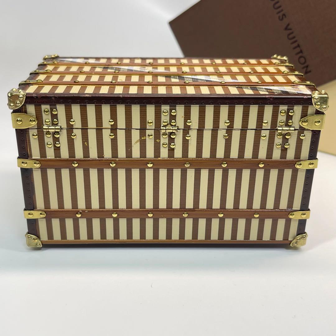 LOUIS VUITTONトランク型小物入れ ペーパーウエイト ノベルティ