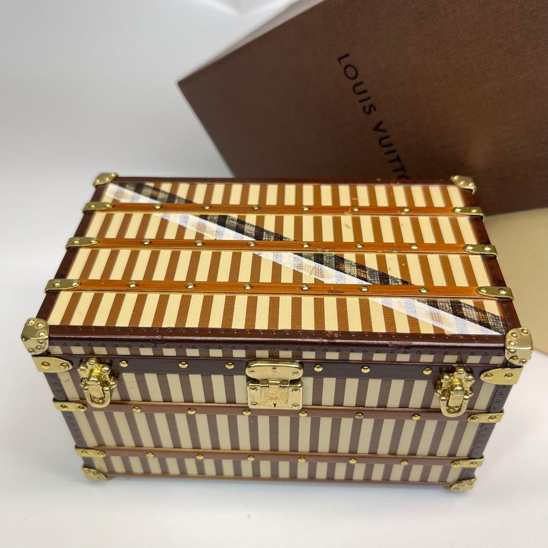 LOUIS VUITTONトランク型小物入れ ペーパーウエイト ノベルティ