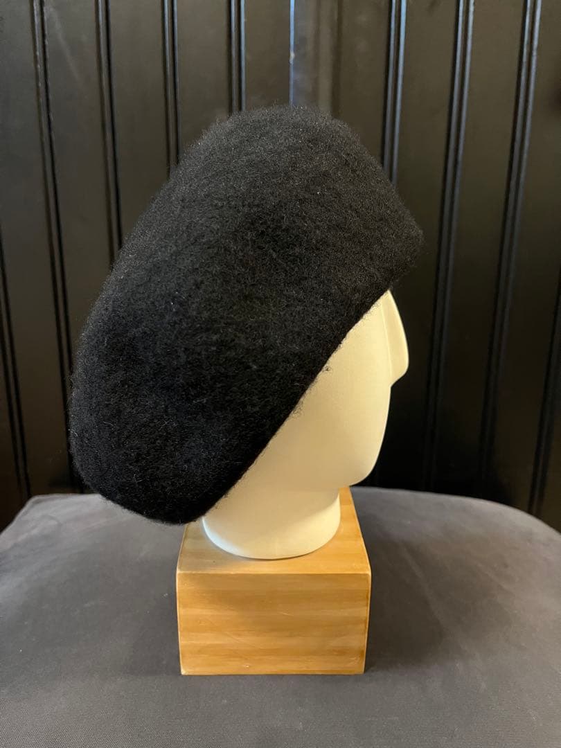 ヴィヴィアン　ウエストウッド　ウール　ベレー帽　ブラック