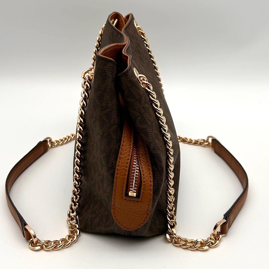 ✨美品✨ MICHAEL KORS マイケルコース ショルダーバッグ ゴールド