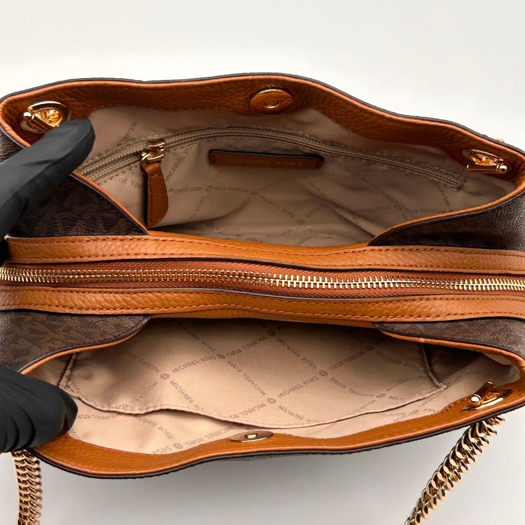 ✨美品✨ MICHAEL KORS マイケルコース ショルダーバッグ ゴールド