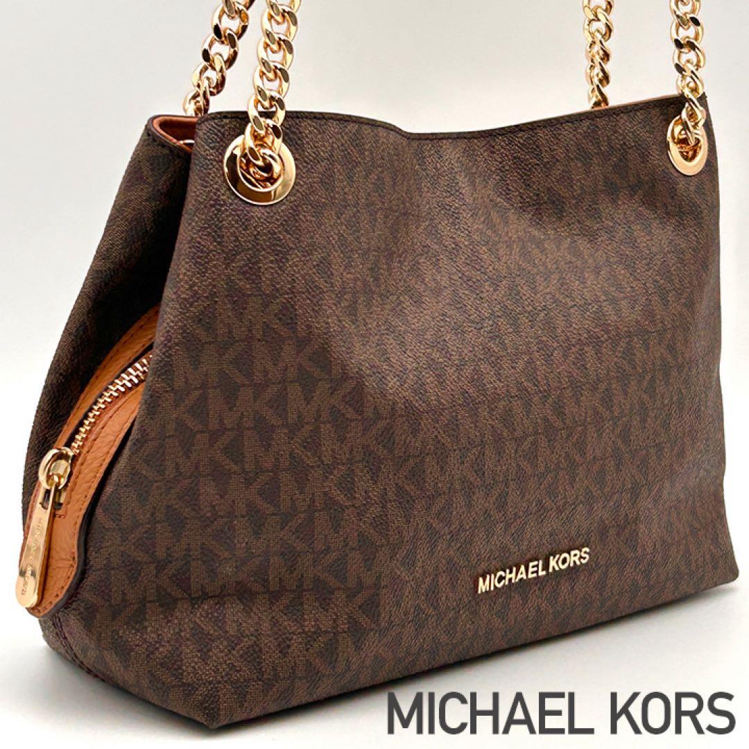 ✨美品✨ MICHAEL KORS マイケルコース ショルダーバッグ ゴールド