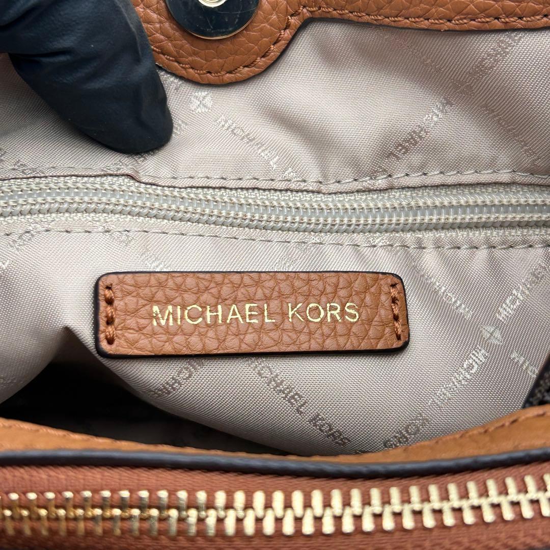 ✨美品✨ MICHAEL KORS マイケルコース ショルダーバッグ ゴールド