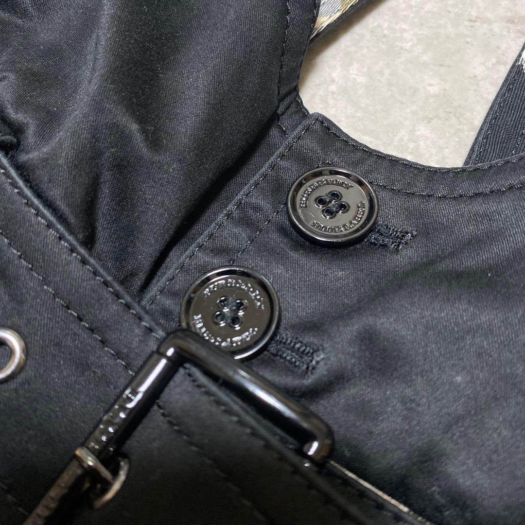 バーバリーブルーレーベル　サロペット　ショートパンツ　ノバ　ギガチェック