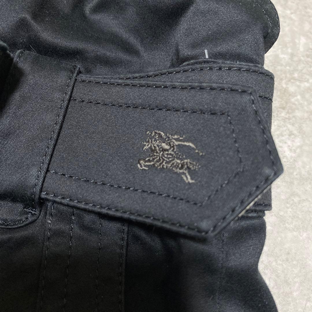 バーバリーブルーレーベル　サロペット　ショートパンツ　ノバ　ギガチェック