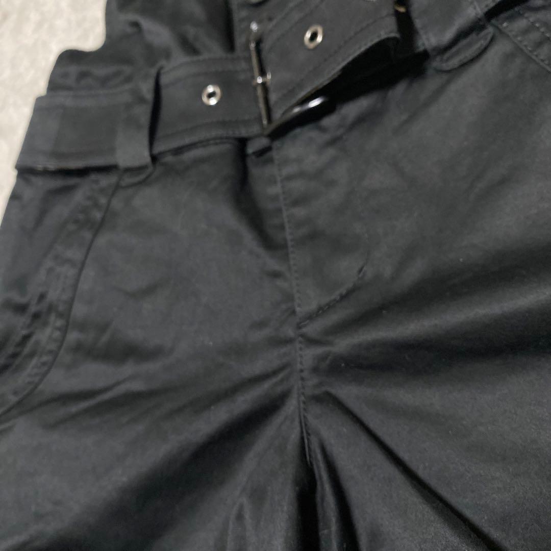 バーバリーブルーレーベル　サロペット　ショートパンツ　ノバ　ギガチェック