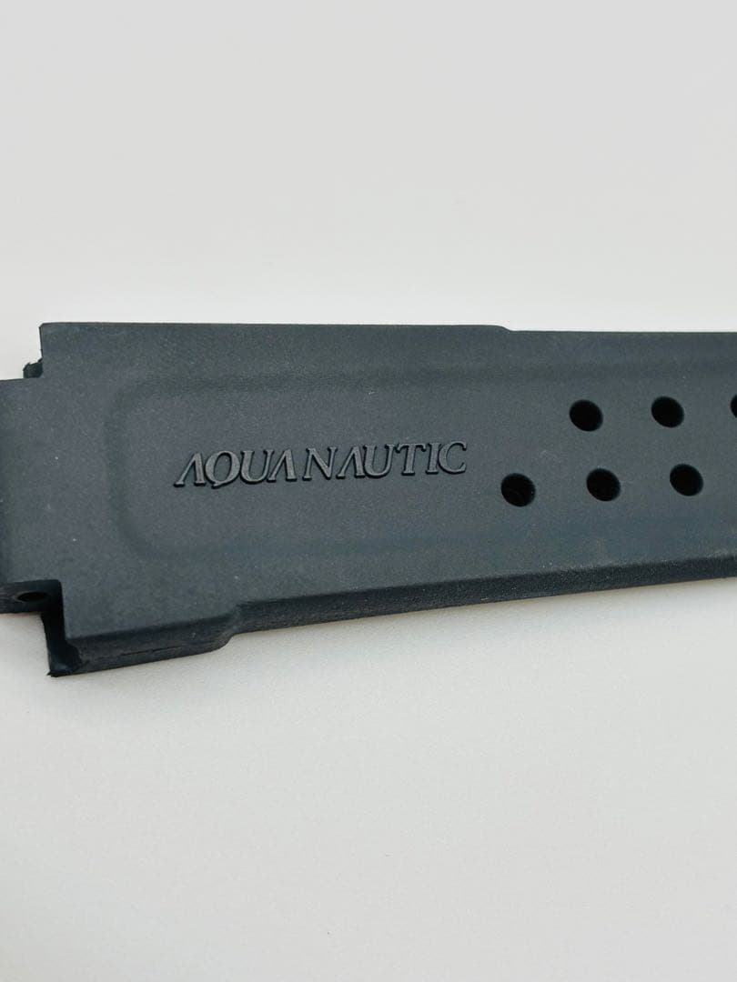 新品 AQUANAUTIC 純正ラバーベルト グレー 激レア
