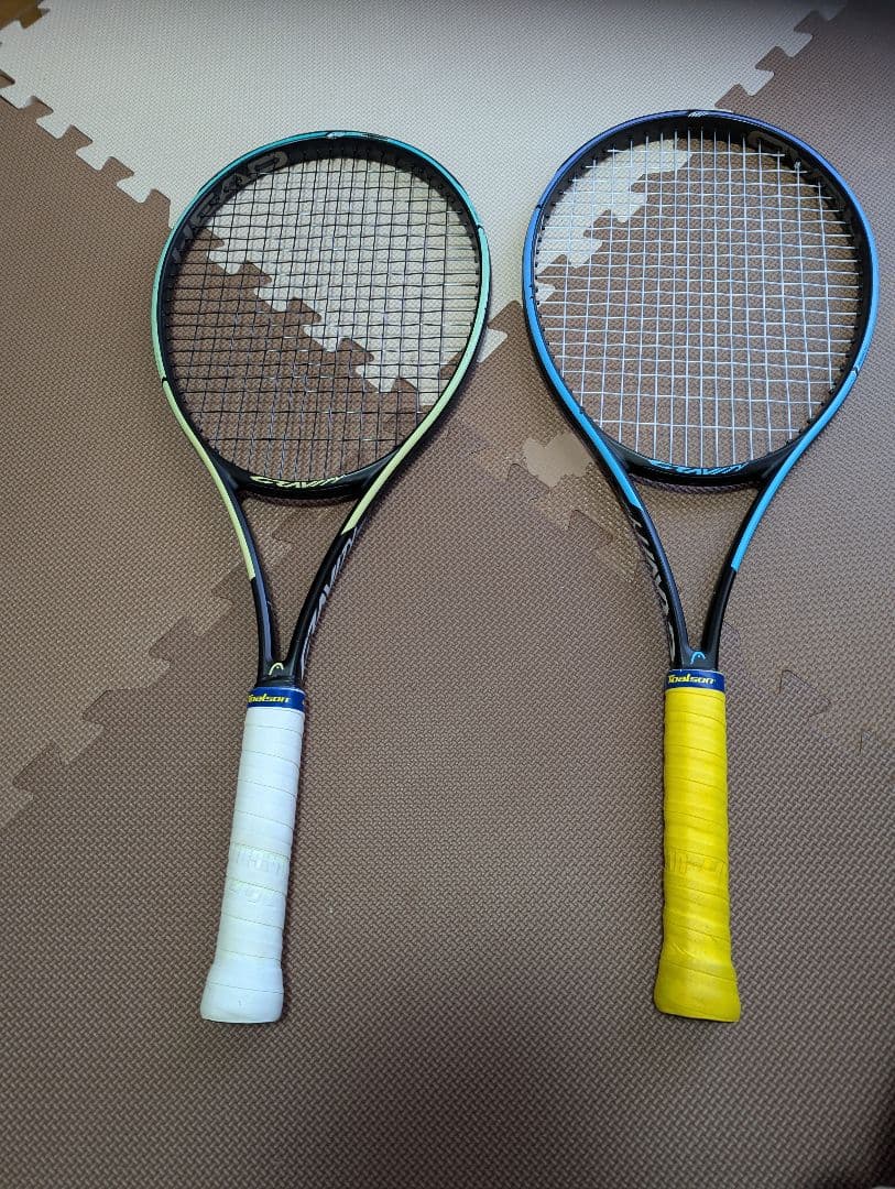 ヘッド　グラビティMP 　初期モデル　 2本セット 　グリップ2