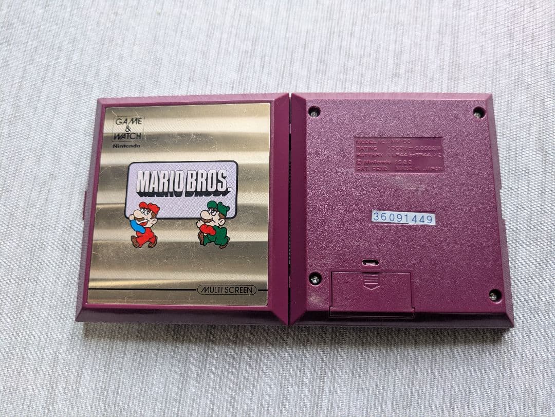 【中古ゲーム機】任天堂 ゲームウォッチ マリオブラザーズ