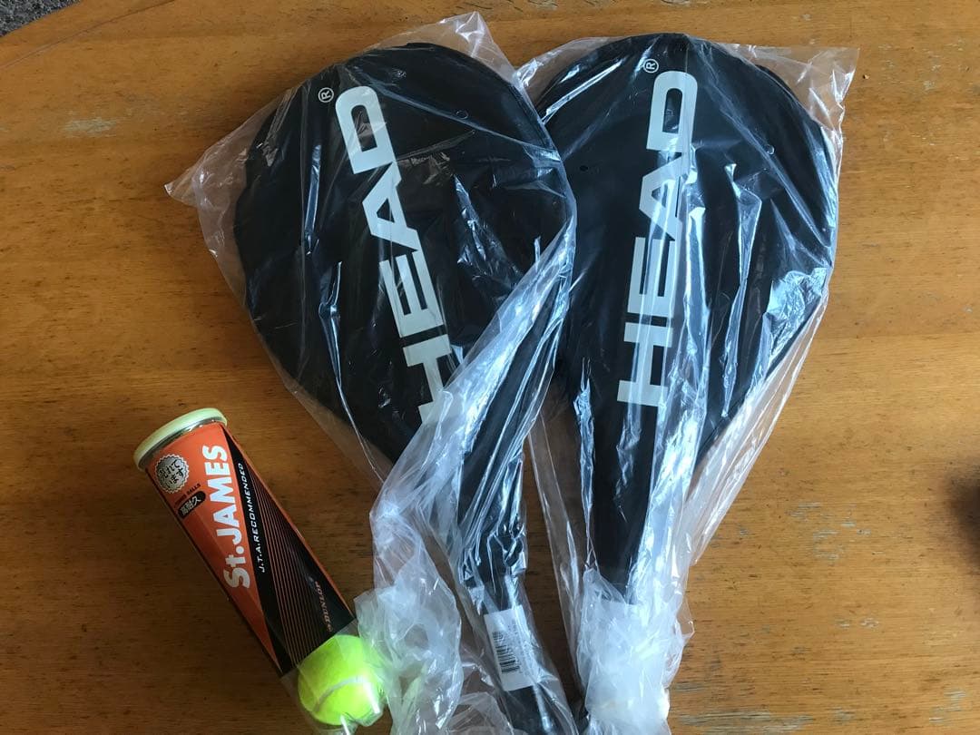 【定価17,000円】ジュニアラケット2本 + ボール