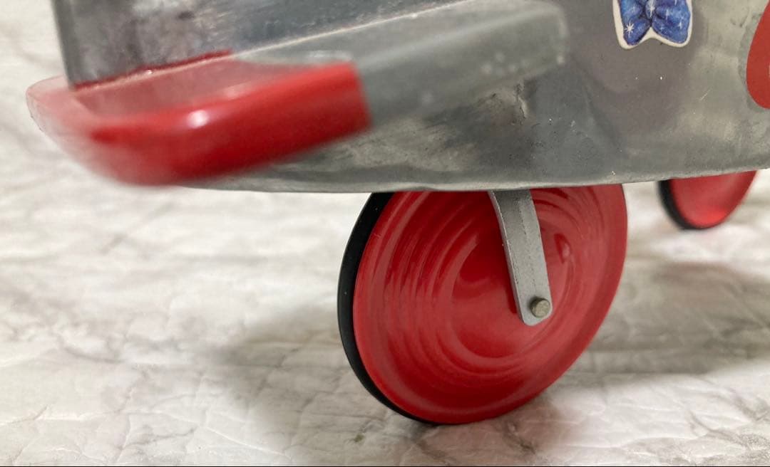 【希少 限定モデル】Coca Cola ペダルエアプレーン シルバー メタル製