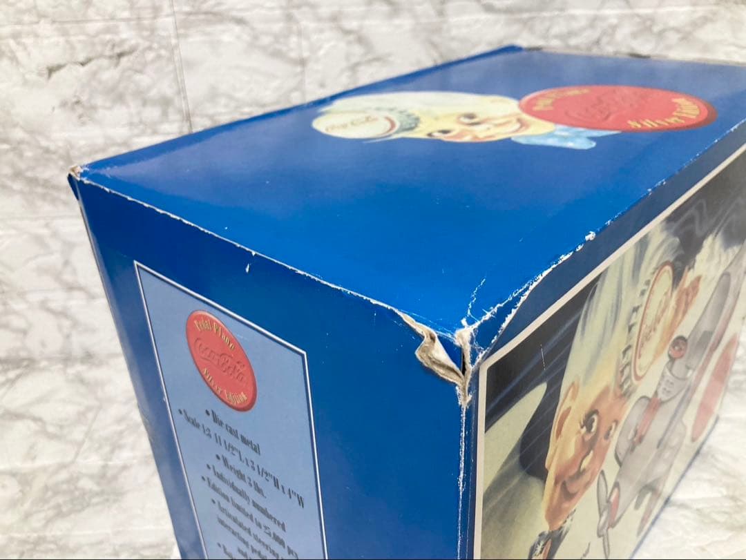 【希少 限定モデル】Coca Cola ペダルエアプレーン シルバー メタル製