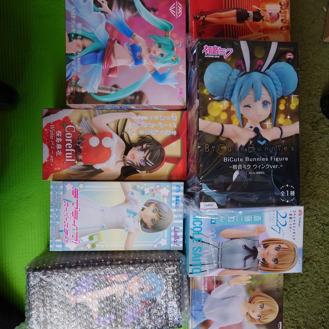 値下げ　初音ミクなどフィギュア　8点セット