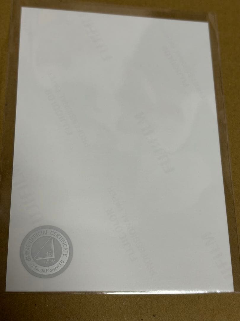 櫻坂46 山田桃実 四期生お披露目制服 直筆サイン 生写真