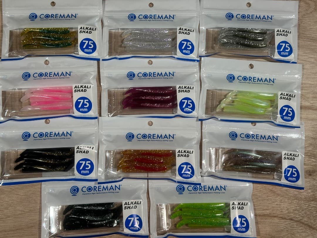 COREMAN RJ-16+ALKARI SHAD75mmセット