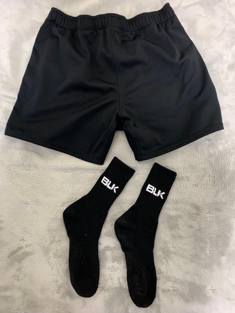 2/17 7:00まで BLK ラグビーセット L&XL