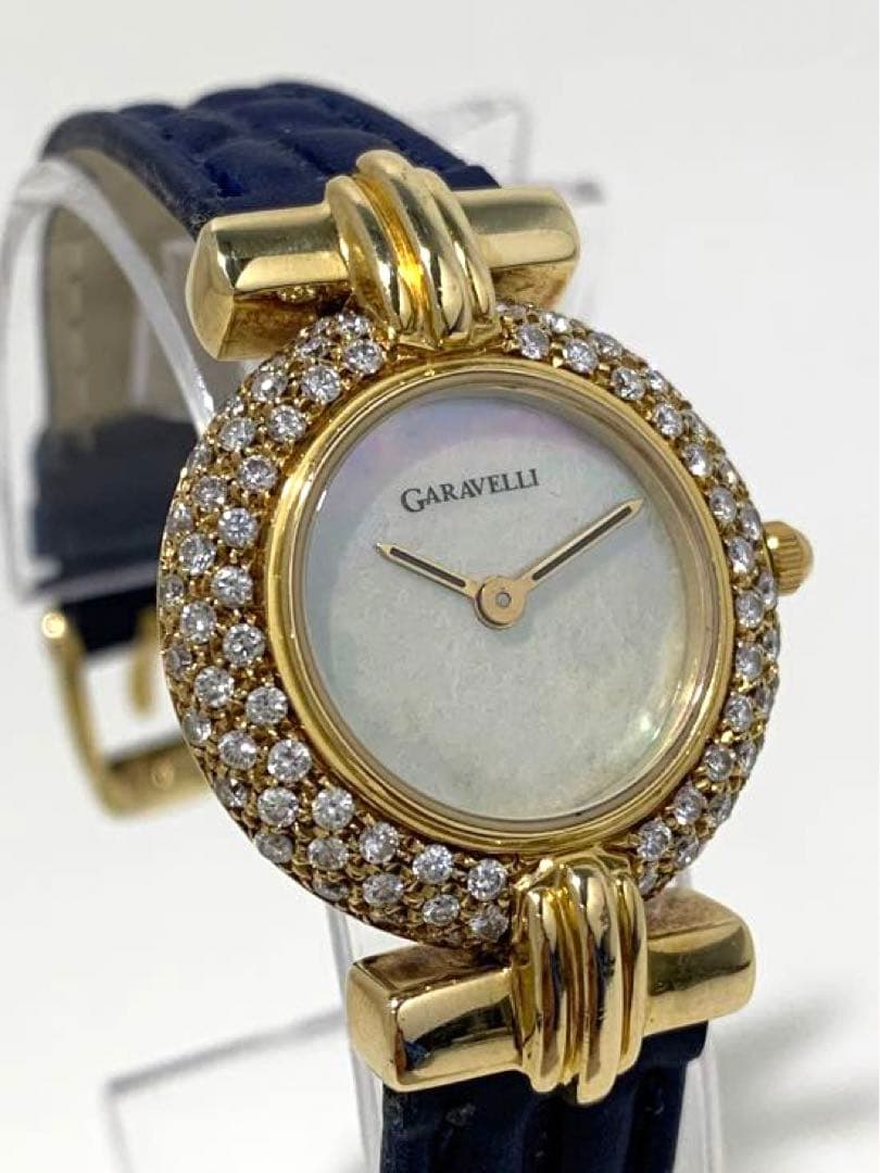 GARAVELLI イタリア ダイヤモンド K18 gold 750 金無垢