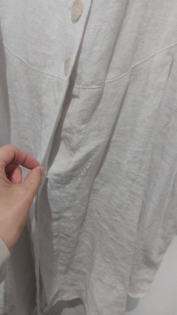 cheer札幌　チュニック　シルバーホワイト