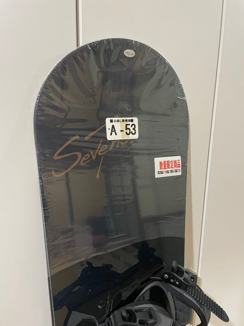 【新品未使用】SEVENS スノーボード 152cm ビンディング付 セット