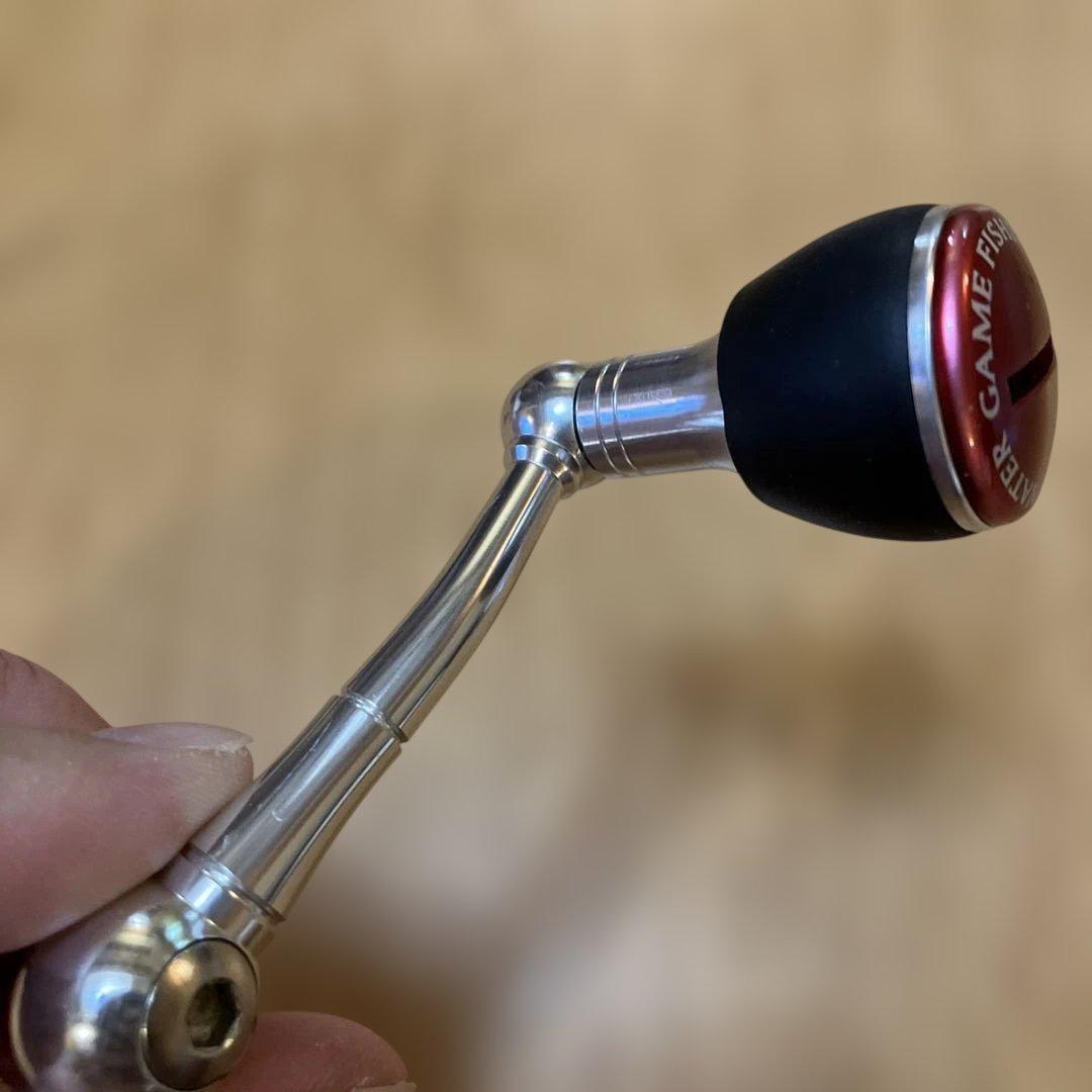 美品　スタジオオーシャンマーク　ダイワ用　シングルハンドル　ゴメクサス　スタンド