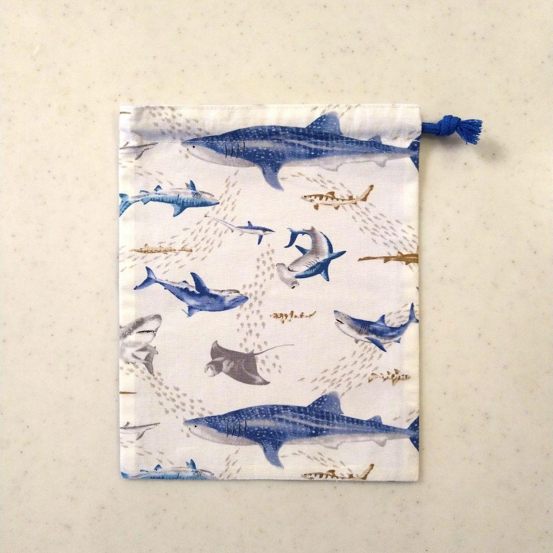 No.2225　お弁当袋(ボタン付き)、巾着袋(片ひも)、ランチマット　3点×4