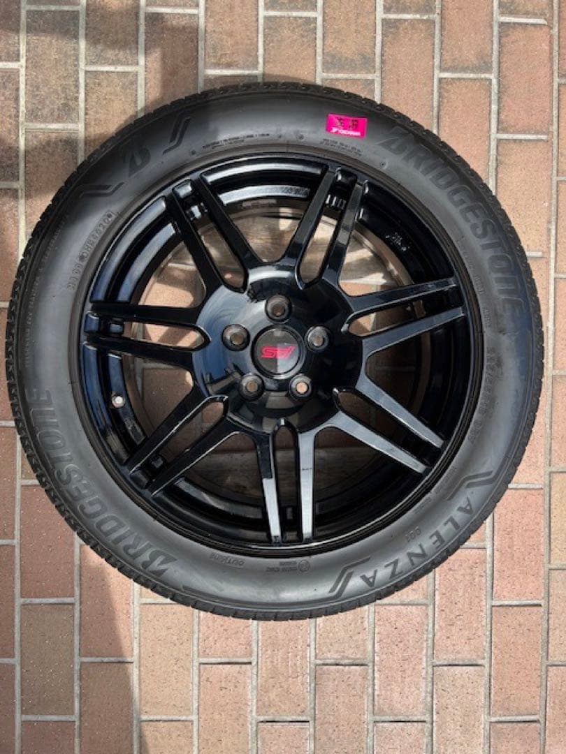 BSタイヤ+stiホイール 4本セット美品