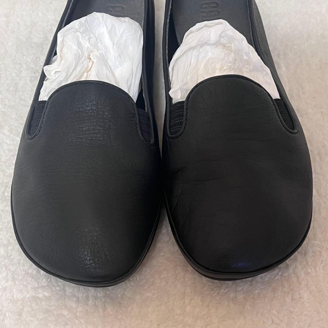 【CAMPER】美品 RIGHT NINA ブラック フラットシューズ