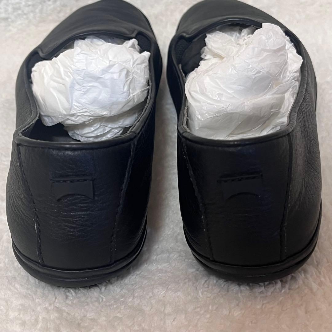 【CAMPER】美品 RIGHT NINA ブラック フラットシューズ