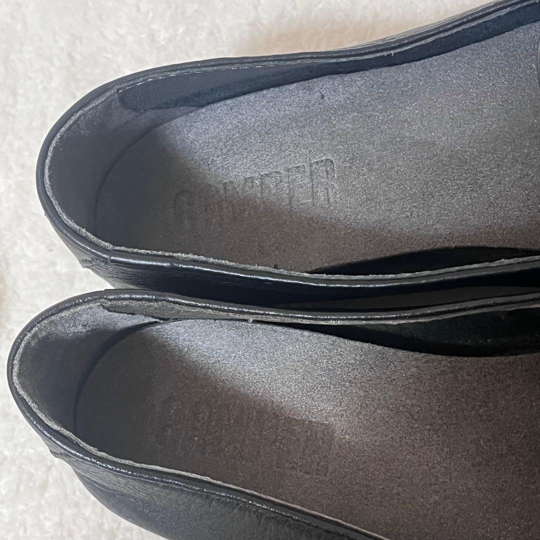 【CAMPER】美品 RIGHT NINA ブラック フラットシューズ