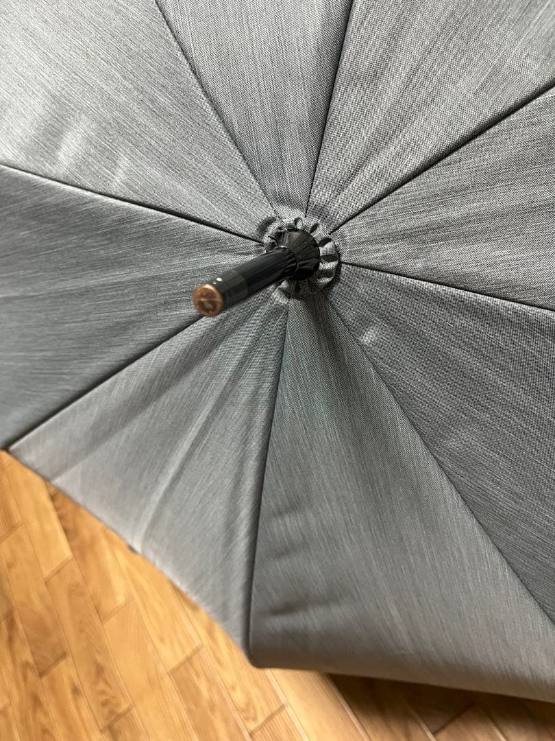 サンバリア100 日傘　美品　完全遮光　グレー