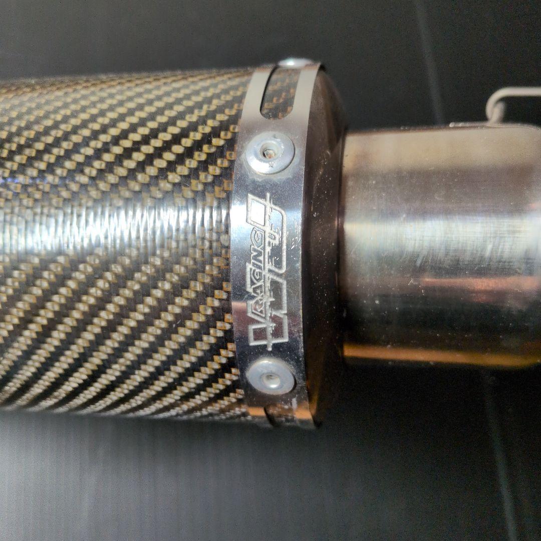 シグナス３型に使用Windjammer マフラー本体 カーボンファイバー