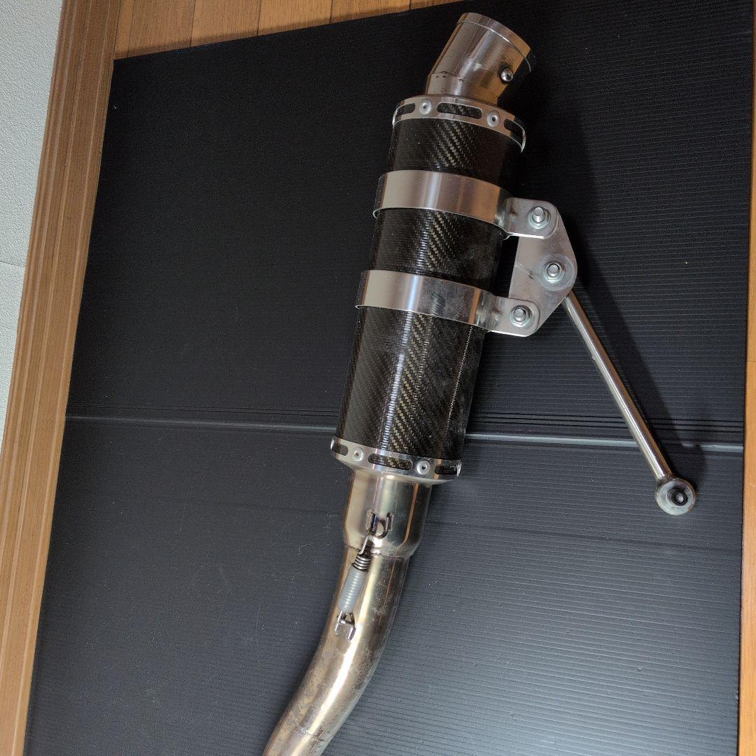 シグナス３型に使用Windjammer マフラー本体 カーボンファイバー