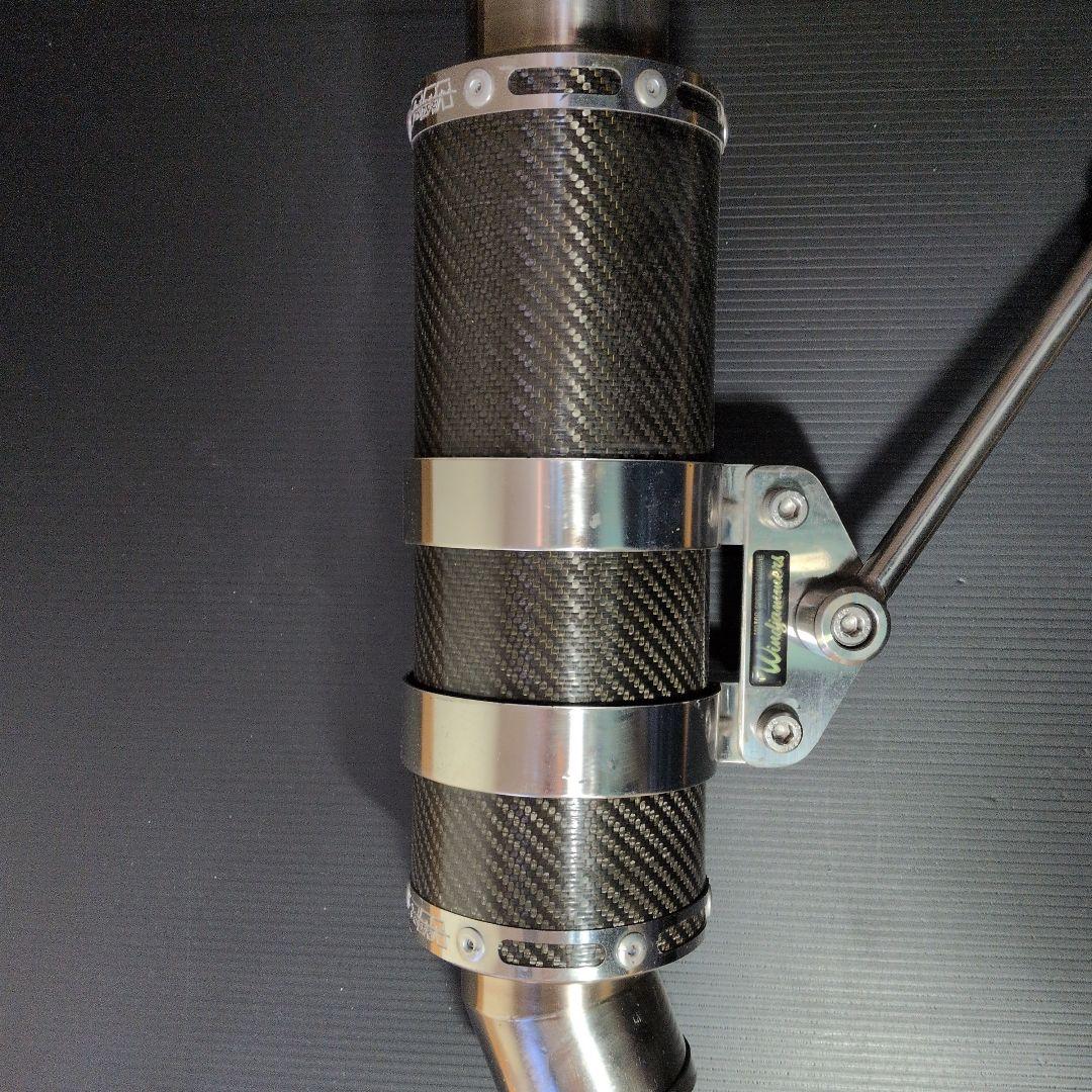 シグナス３型に使用Windjammer マフラー本体 カーボンファイバー