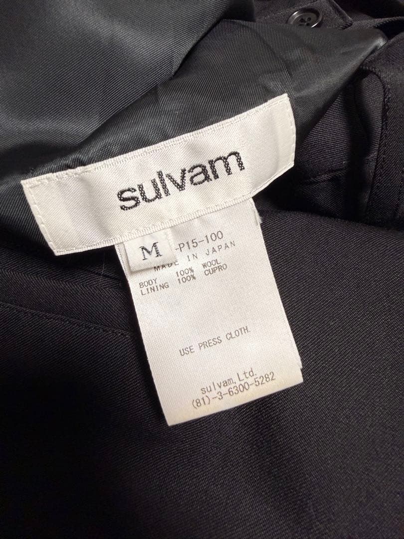 パンツ sulvam wide slacks