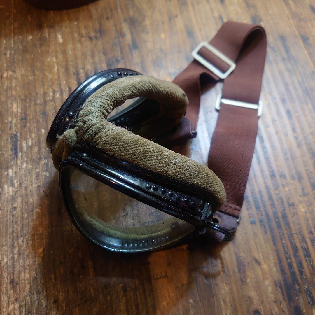 旧日本軍 防塵眼鏡 飛行眼鏡 ミリタリー