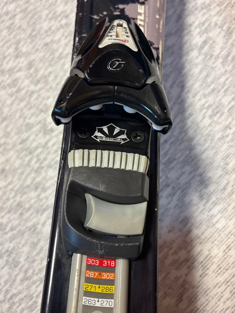 KASTLE ファンスキー板 ビンディング解放式