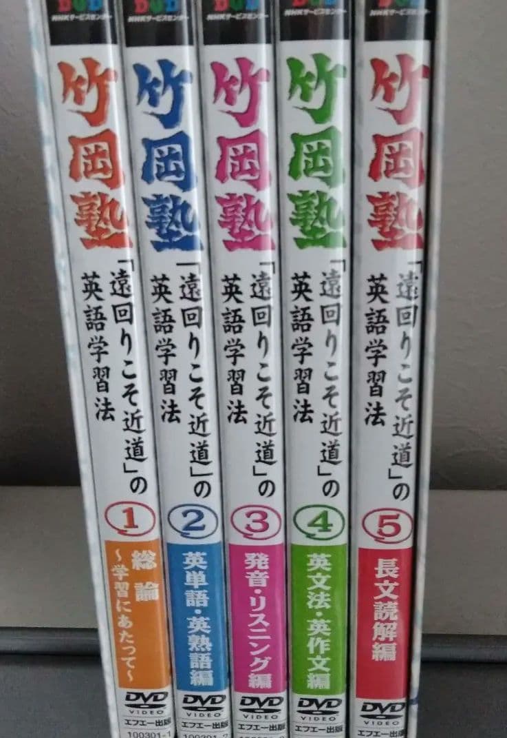 竹岡塾　dvd　英語学習法　竹岡広信
