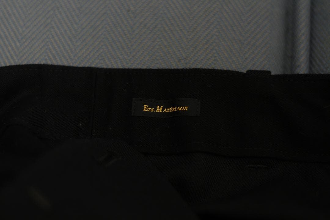 【極美品/ウール100】ETS.MATERIAUX Ceremony Pants