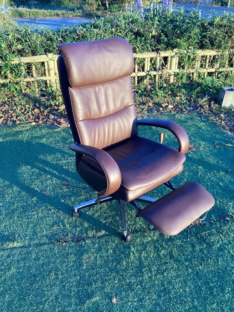 [tao] カリモク　デスクチェア　リクライニングチェア　XU7720