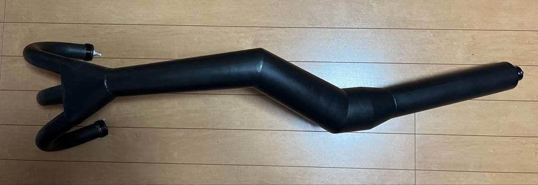 GT380 ヒヅキステンレス　集合チャンバー　集合管　マフラー