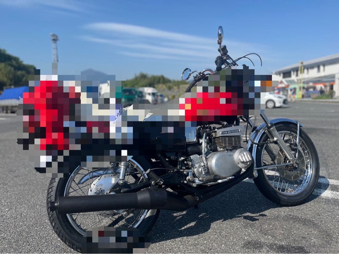 GT380 ヒヅキステンレス　集合チャンバー　集合管　マフラー