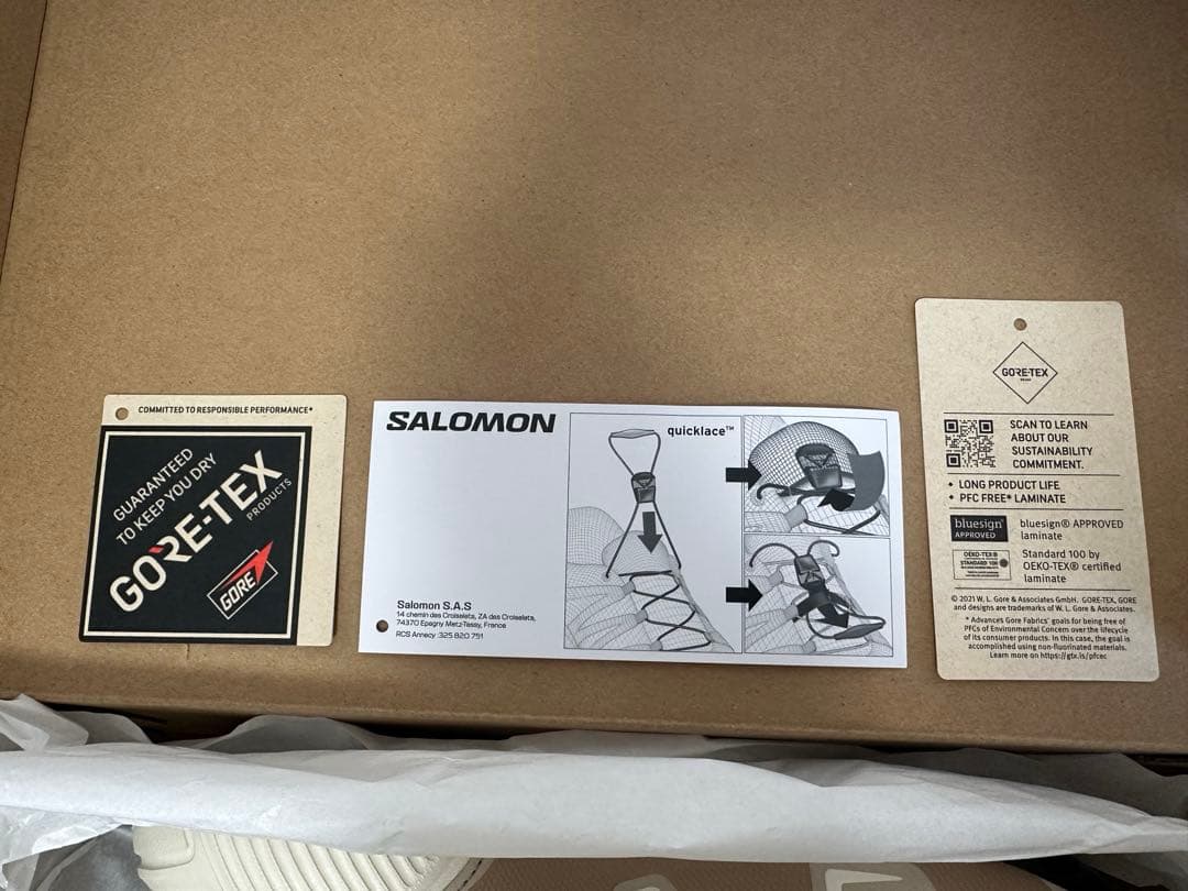 新品、未使用 SALOMON SPEEDCROSS 3 GTX