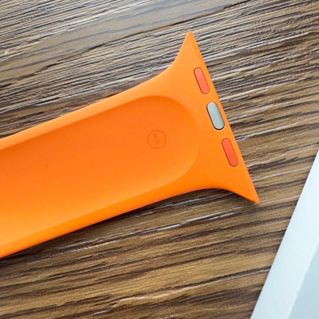 2764 未使用　Apple Watch エルメス　オレンジ　スポーツバンド