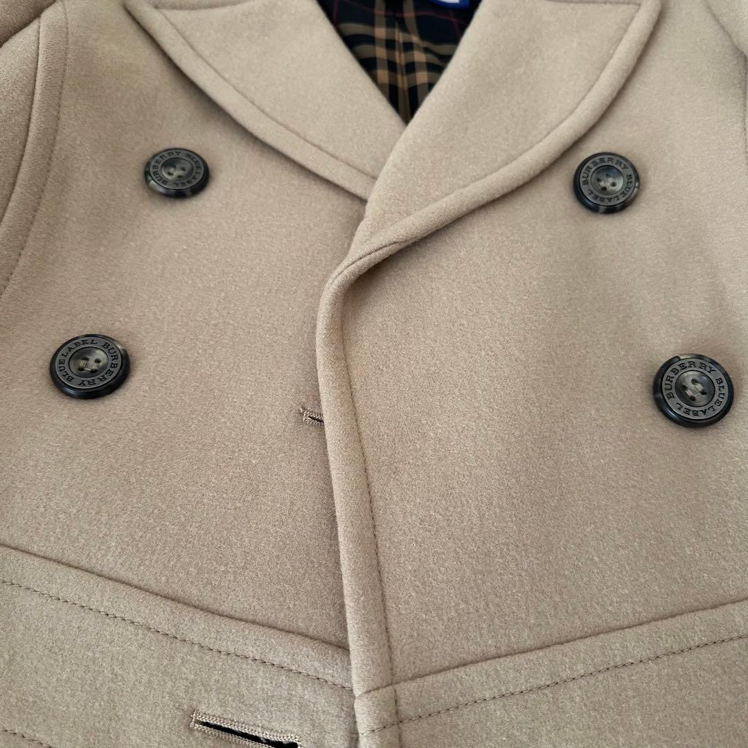Burberry バーバリーブルーレーベル　ウール100%コート