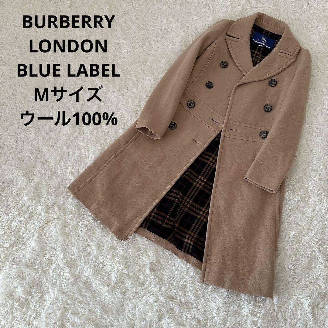 Burberry バーバリーブルーレーベル　ウール100%コート